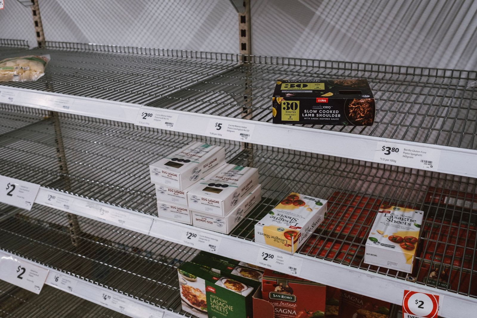 Managing supply chain shortages