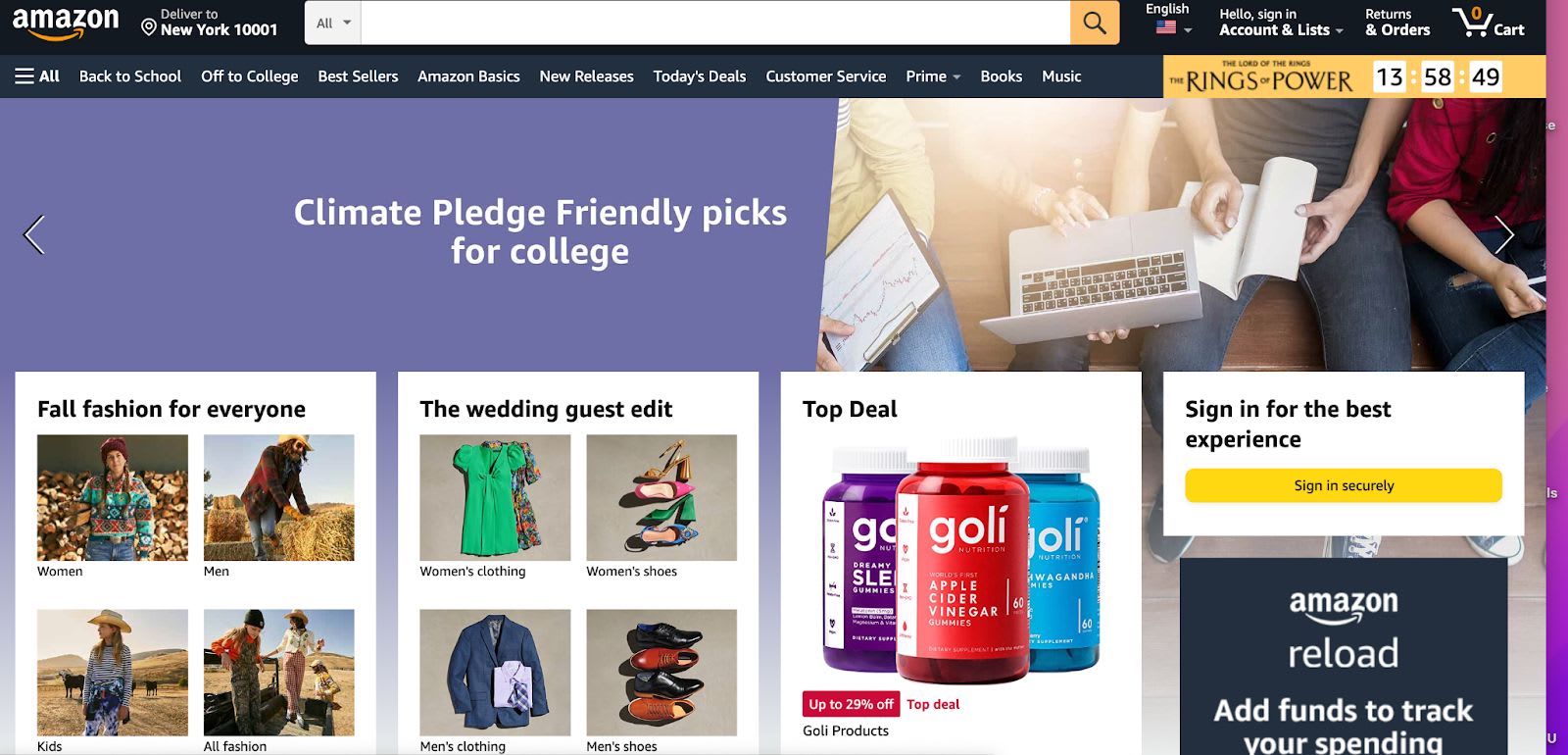 Amazon is one of the biggest online marketplaces, making it ideal for getting products for your online store.