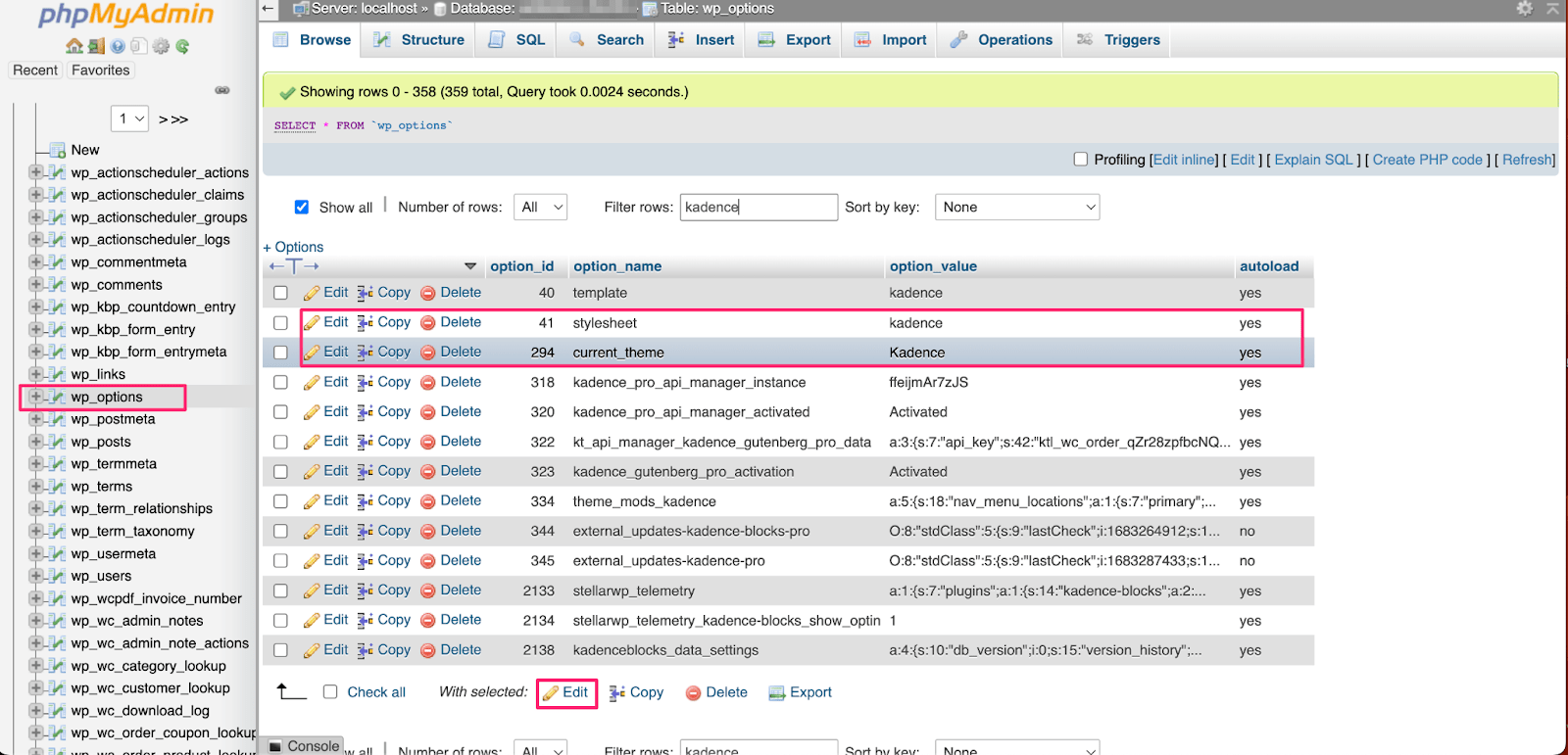 You can make changes manually if you can’t access your WordPress dashboard.