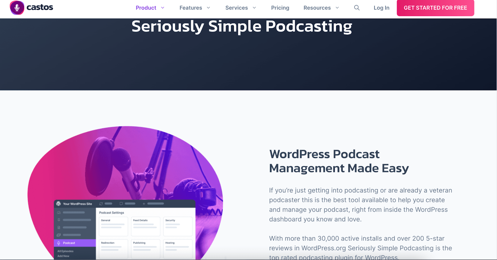 Seriously Simple Podcasting plugin is one of the most powerful plugins for WordPress podcast hosting.