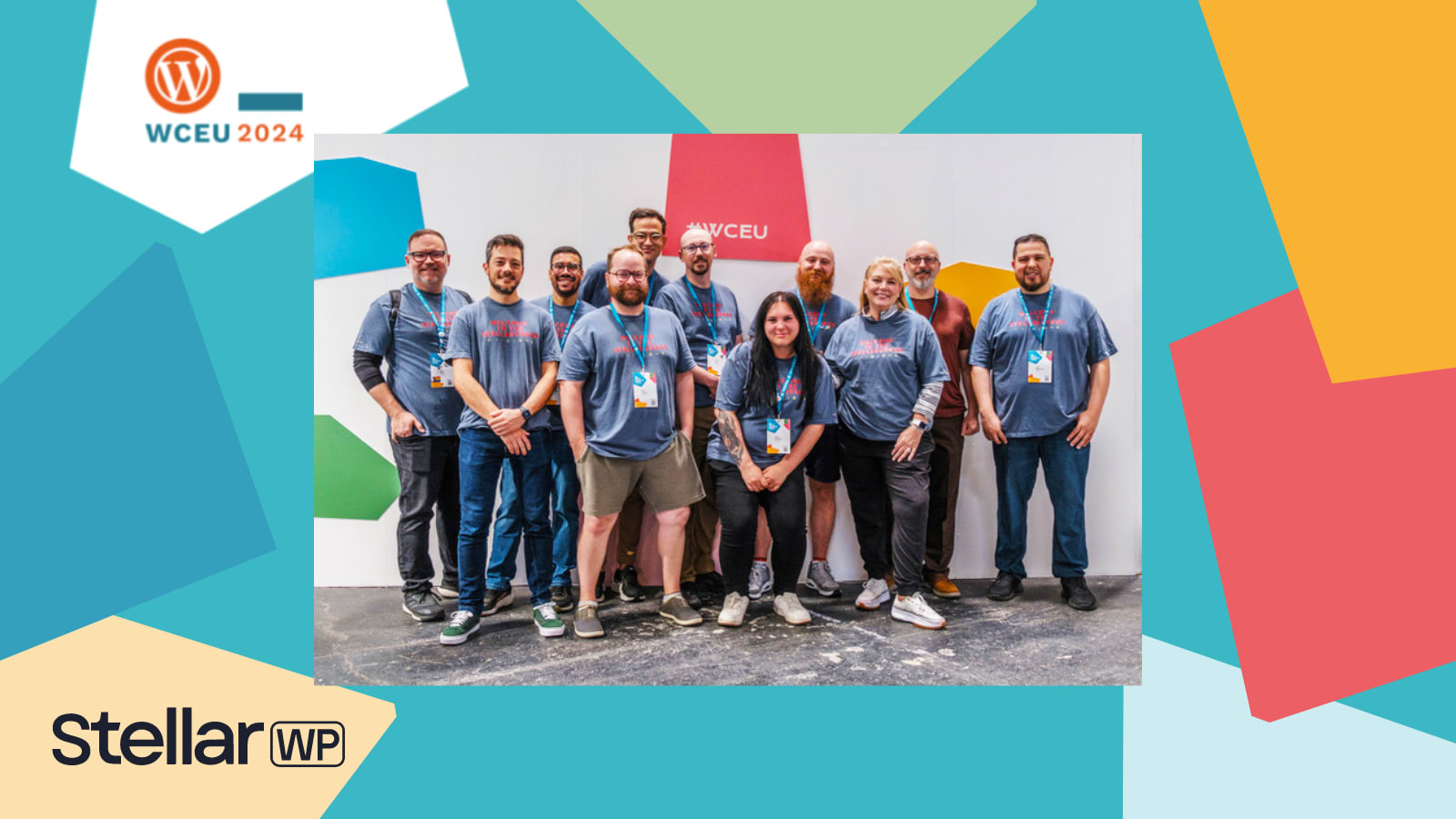 StellarWP team at WCEU in Torino