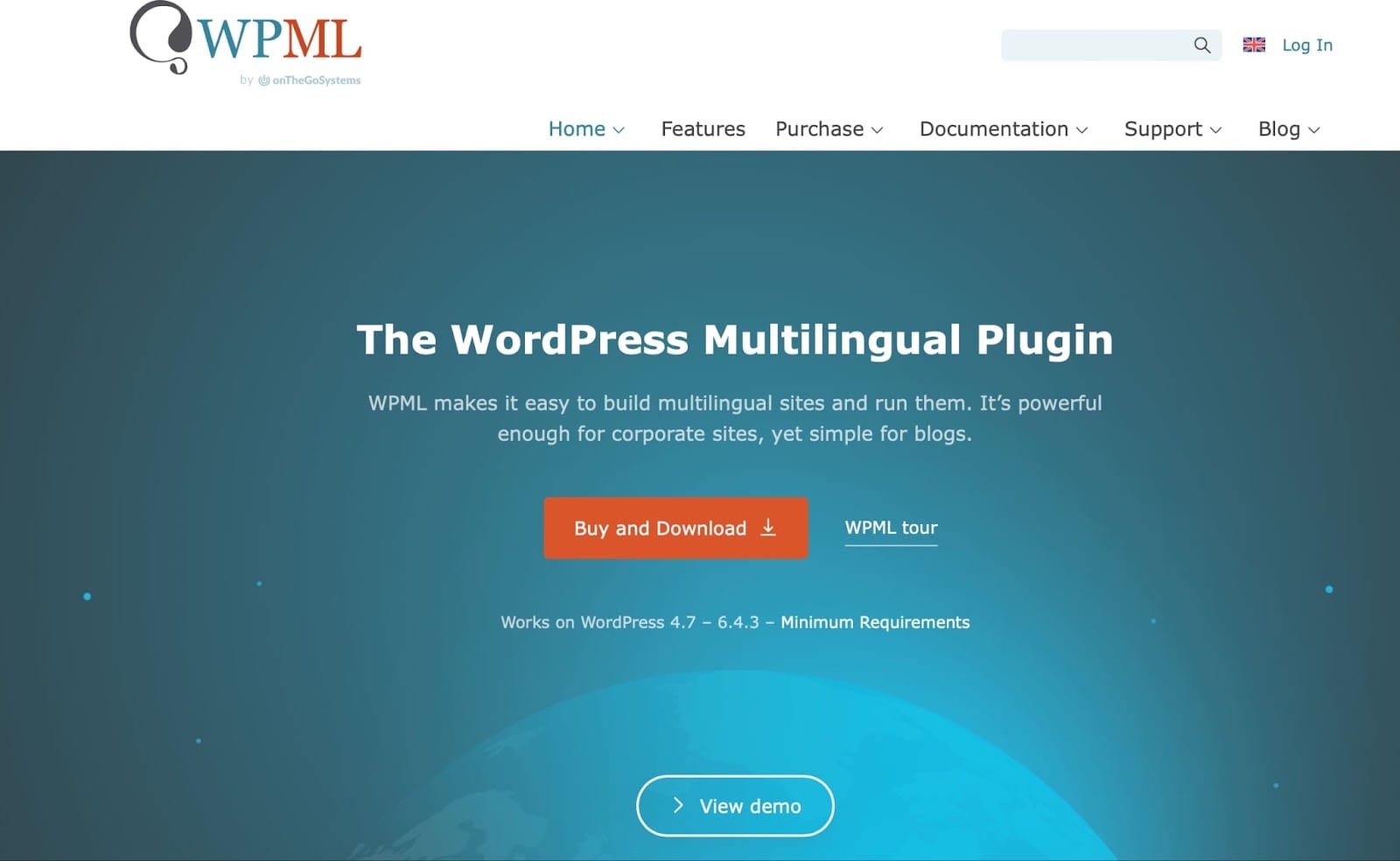 WPML web development plugin.