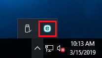 eset taskbar icon