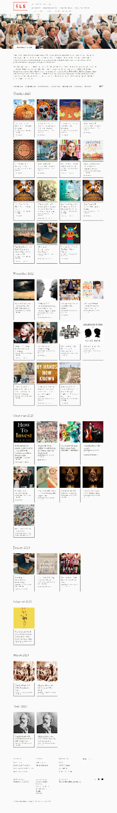 Featured Calendar: Charlestong Library Society