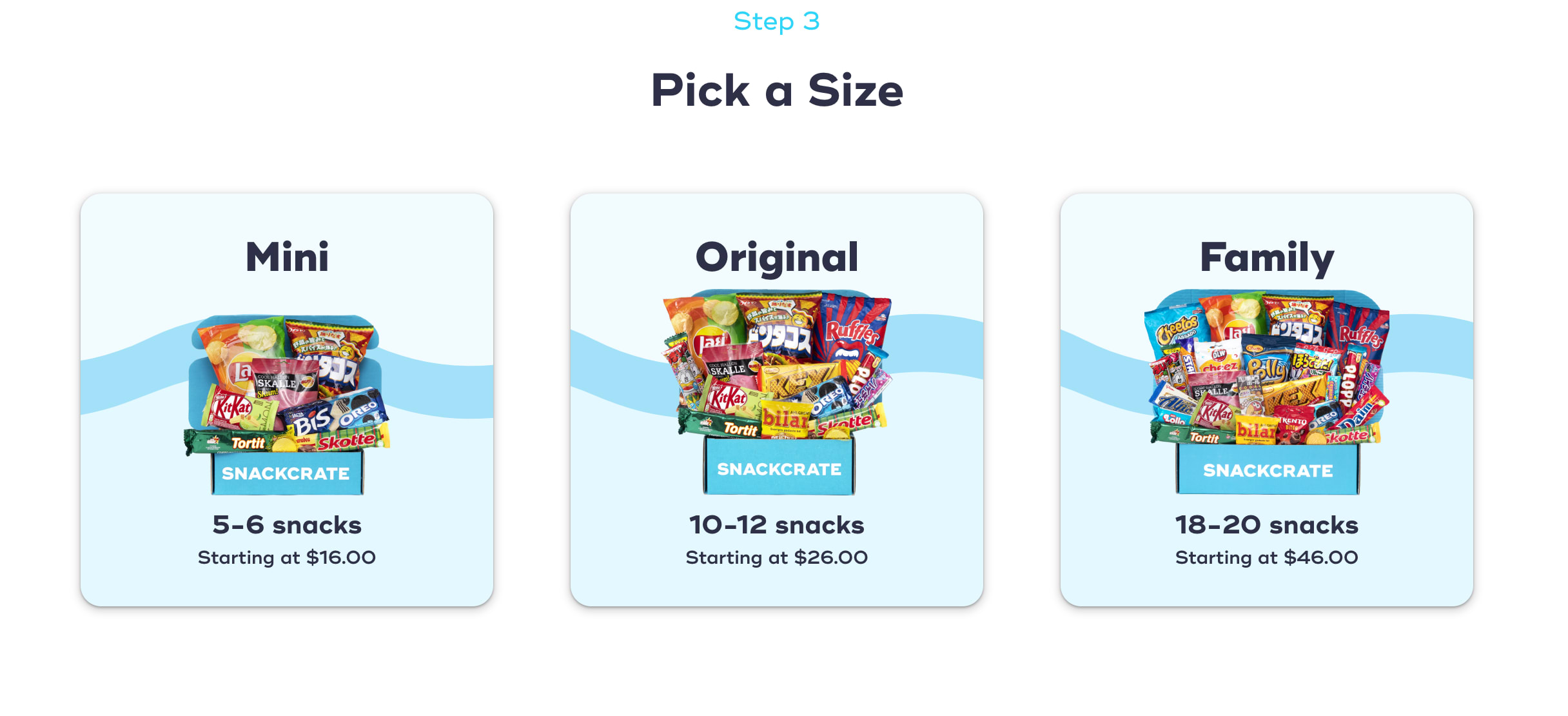 SnackCrate subscription box