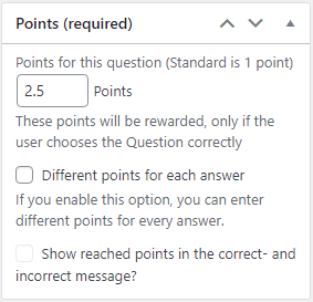 LearnDash Decimal Points