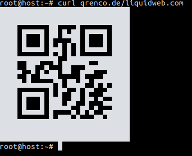 curl-qrcode
