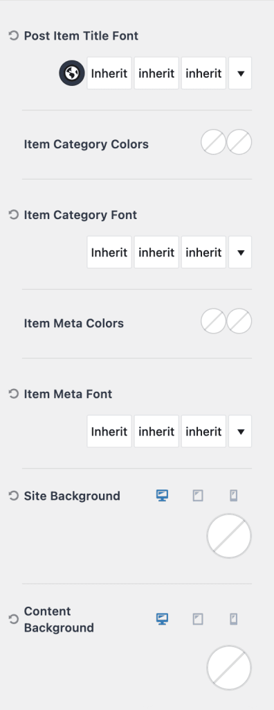Archive Layout - Design