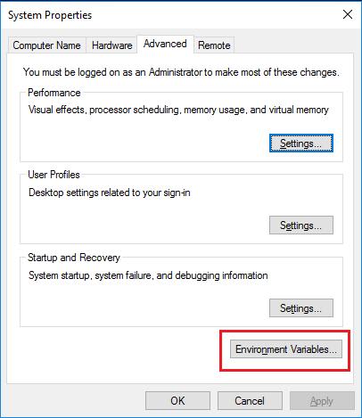 Adding Python path to Windows 10 or 11 PATH environment variable — change system properties.