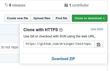 clone github file