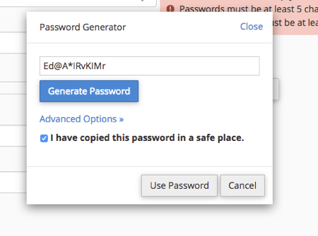 password generator
