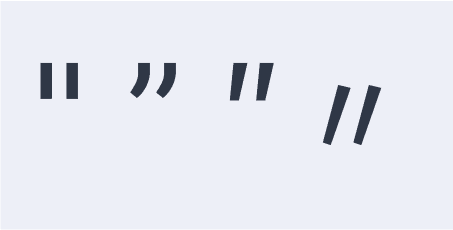 Neutral Quotation / Western Ditto, Western Right Double Quote, Double Prime, and Asian/CJK Ditto