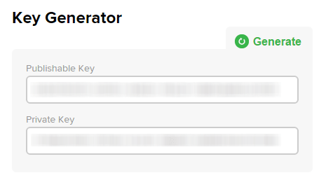 2Checkout API Keys