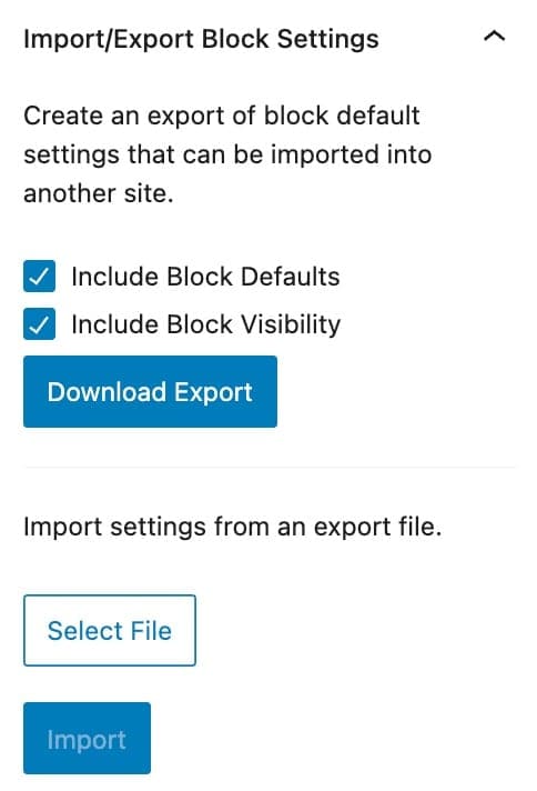 Import:Export