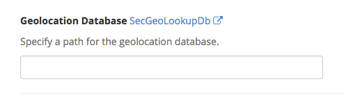 geolocation database