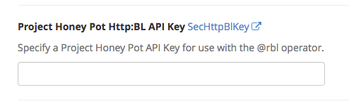 honey pot api key
