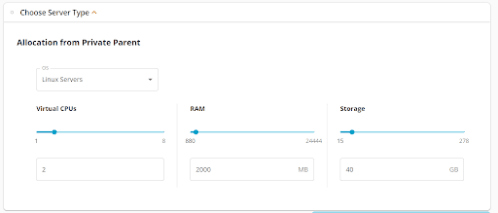 resource allocation screen