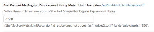 perl compatible regular expressions match limit recursion