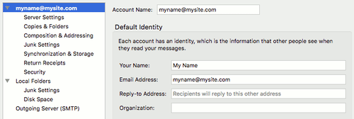 choosing your settings