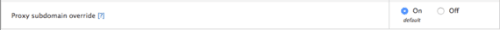 override proxy domain section
