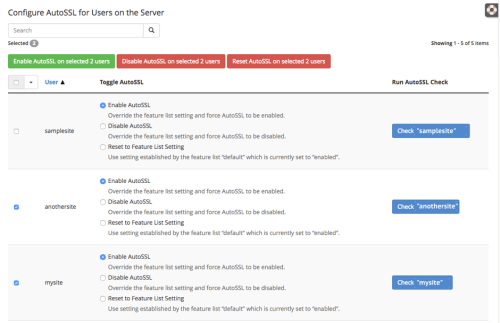 autossl enabled for some users