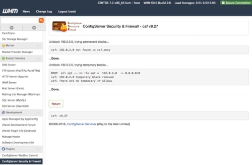 ip unblocked message