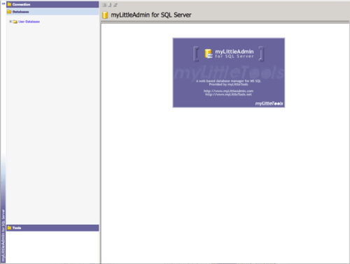 mylittleadmin home page