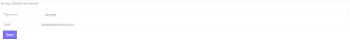 update mysql server nickname dialog