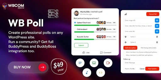 Image of WB Polls homepage