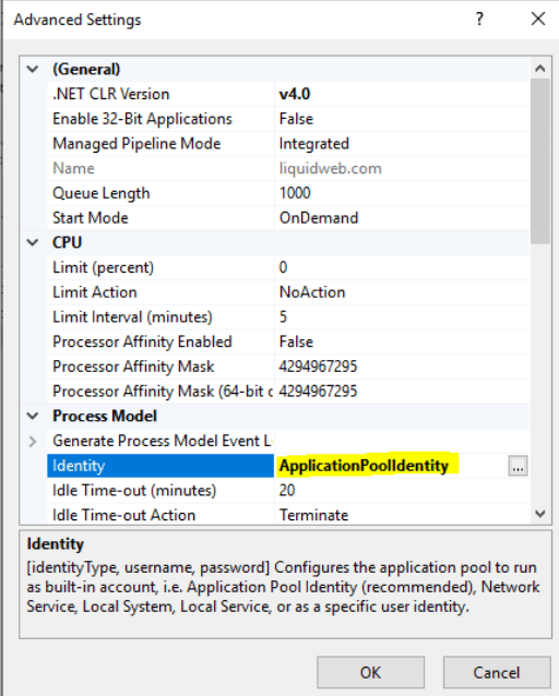 Advanced Settings