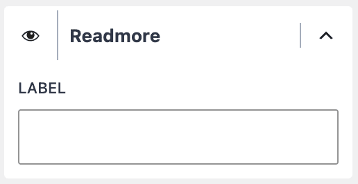 Readmore item