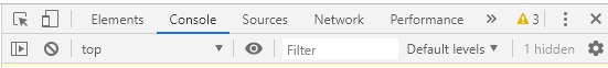 developer toolbar