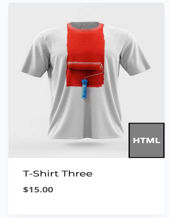 Custom HTML Badge