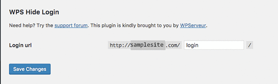 gif showing URL being changed