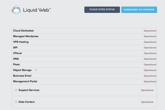 status home page