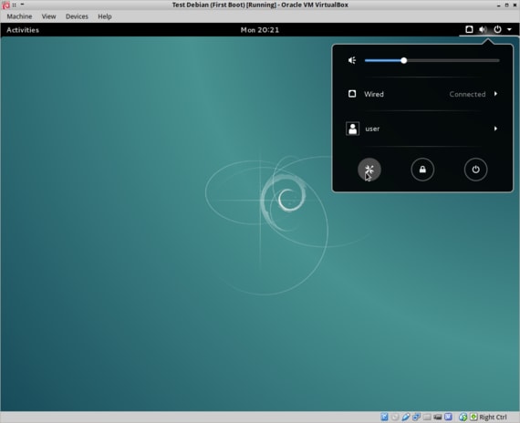 tools icon highlighted