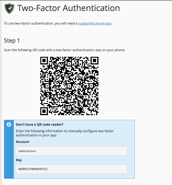 qr code home