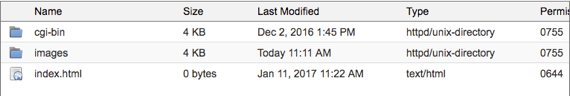 public_html list showing file gone
