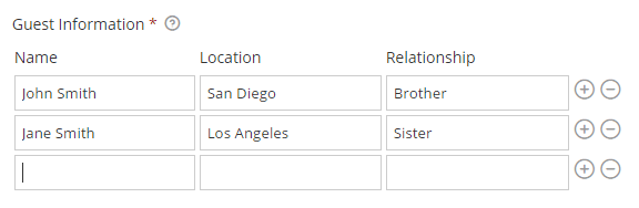 Repeater Field Frontend View (multi-column enabled)