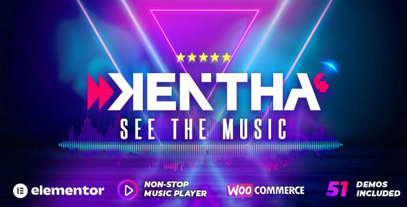 kentha wp music theme