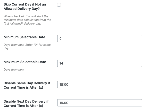 same-day next-day collection