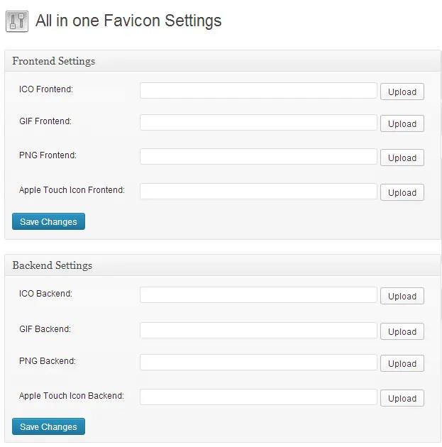 upload favicon plugin wordpress