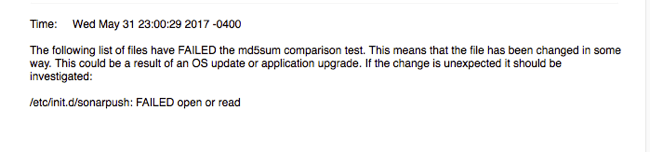 update failed message content