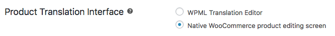 WPML Settings
