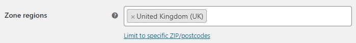 UK zone region