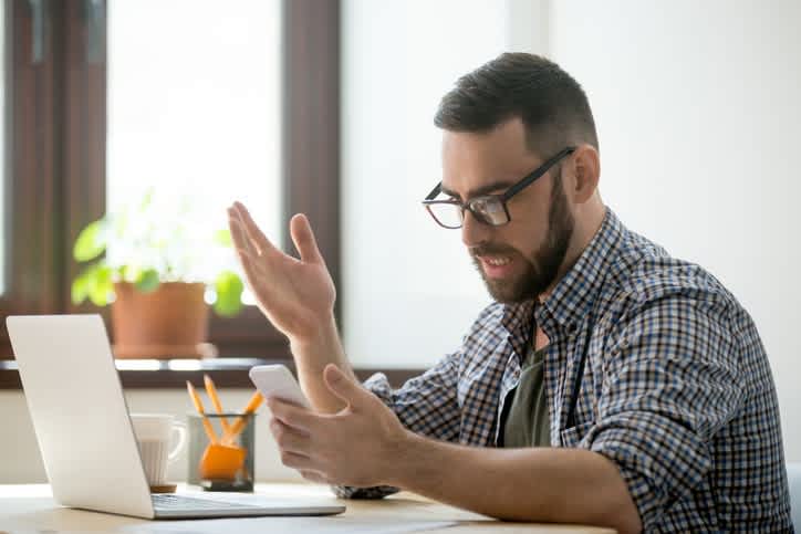 you can tell if an email is spam by looking at the sender's email address