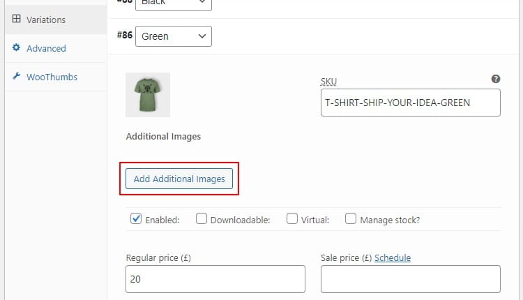 add additional variation images