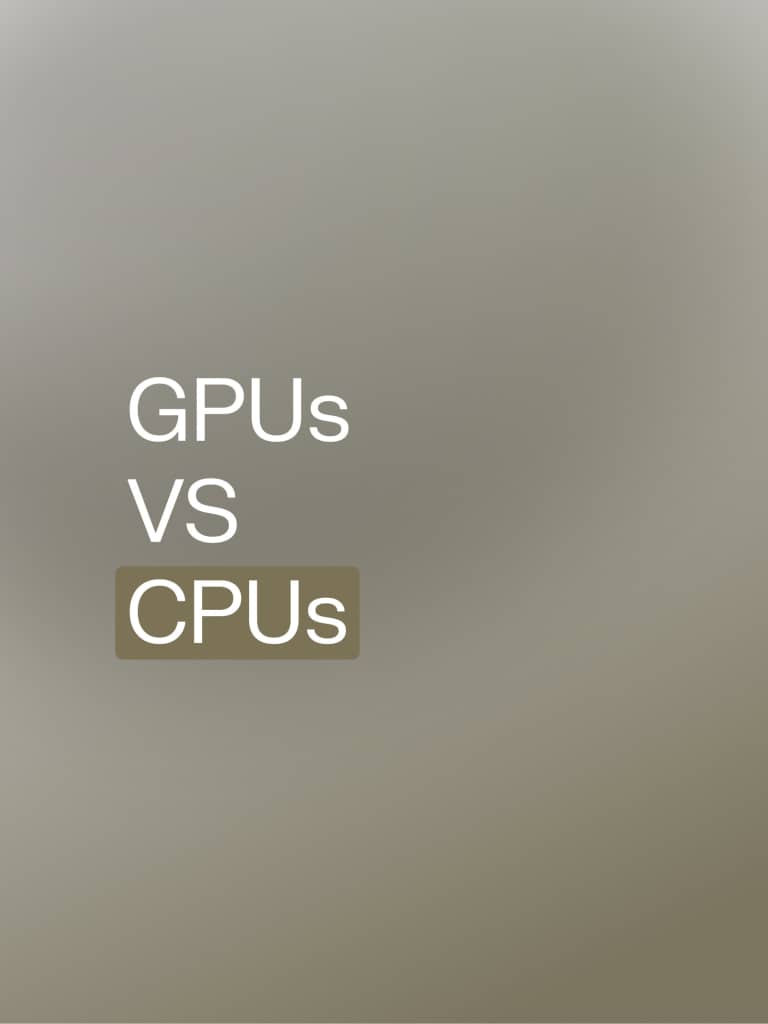 GPUs vs. CPUs in the Context of AI and Web Hosting Platforms | Liquid Web