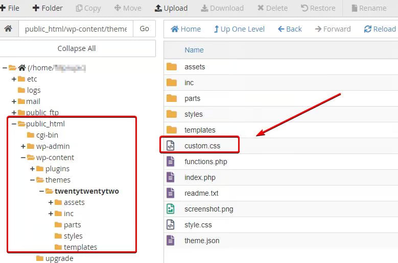 add custom theme to WordPress CSS files