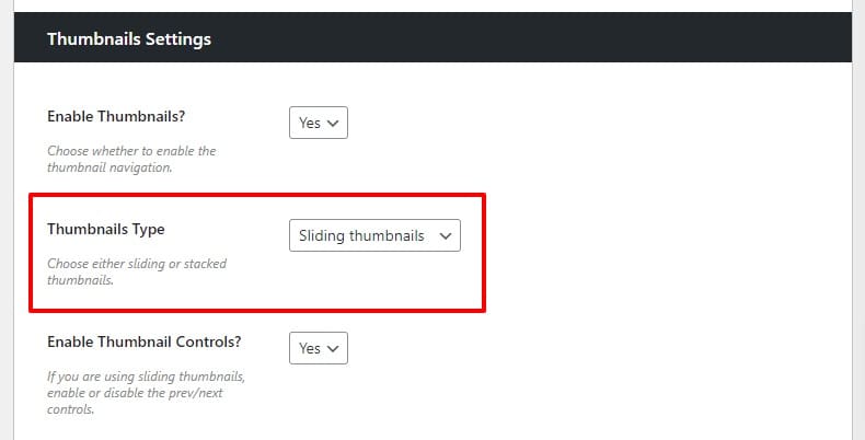 pick thumbnail type